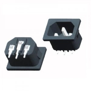 C14 AC power socket PCB Type  KLS1-AS-301-4-A