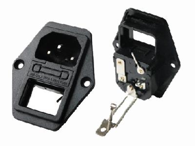 C14 AC power socket+Fuse+Switch  KLS1-AS-303-7
