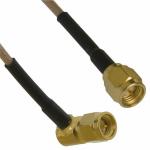 RF Cable For SMA Plug Male Straight To SMA Plug Male Right   KLS1-RFCA27