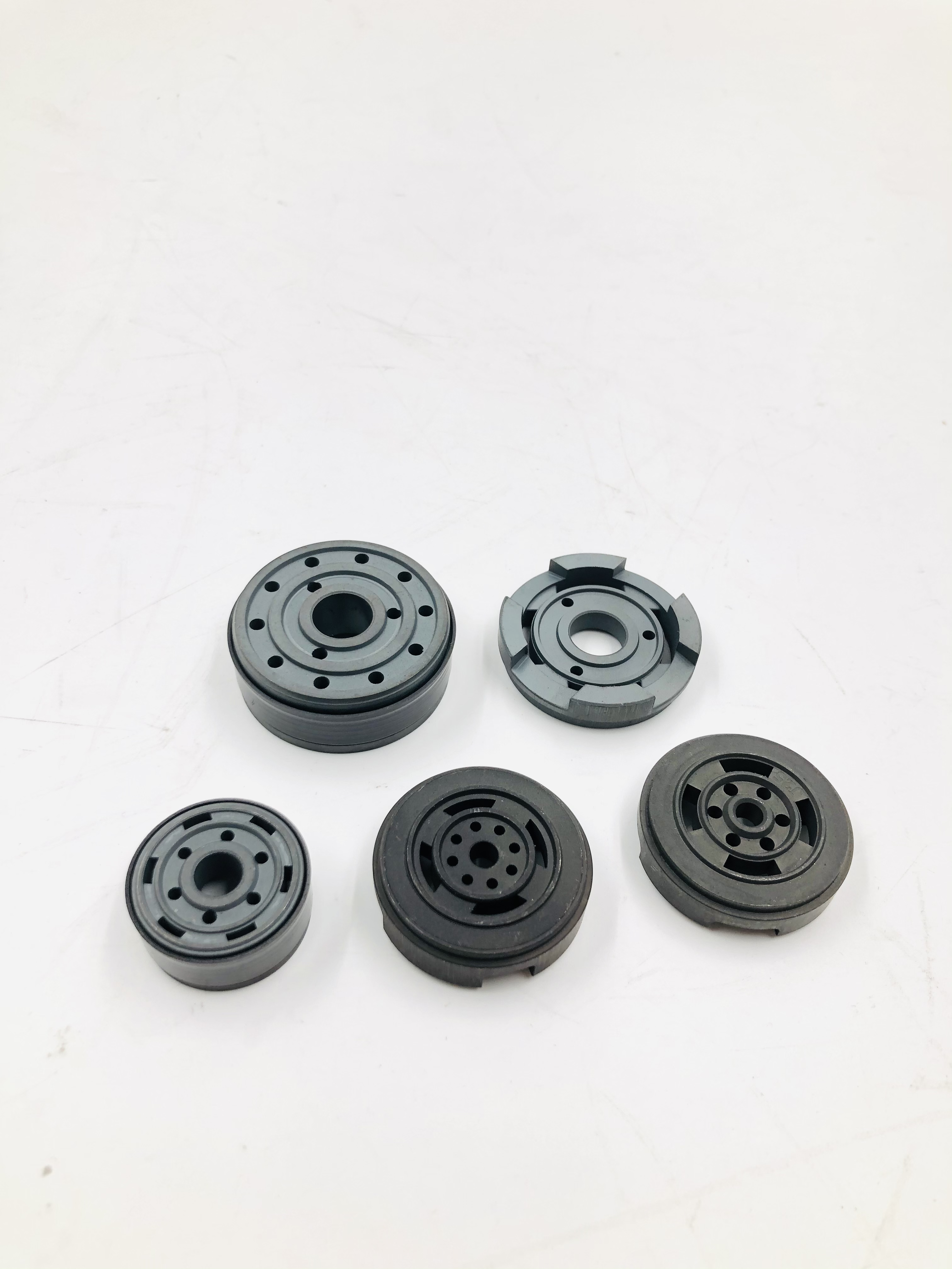 Shock Absorber Components Manufacture Customized Fe-C-Cu Powder Metal compression valve cases
