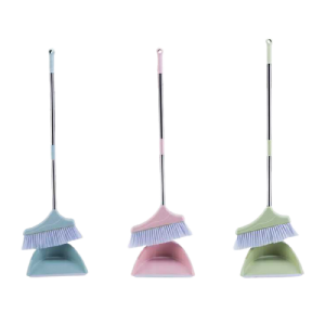 Good quality brooms dustpans - Broom and Dustpan, Household Sweeping Soft Broomed and Dustpan Set Folding for Home Indoor Kitchen Lobby Office Living Room – Oulifu