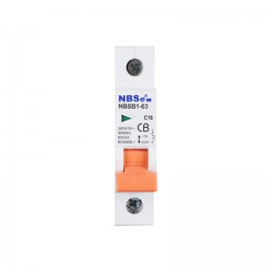 NBSe hot selling NBSB1-63 4P 230V/400V 63A mini circuit breaker