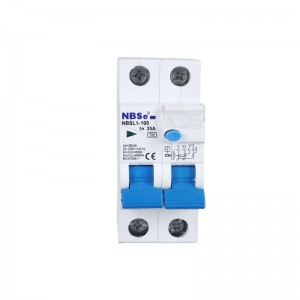 Miniature Circuit Breaker C Type 2P 25A Home Circuit Breaker Air Switch MCB Miniature Circuit Breaker(25A)