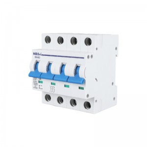 1000VDC MCB 4P electric mini circuit breaker Series 6-63A BN60 10KA