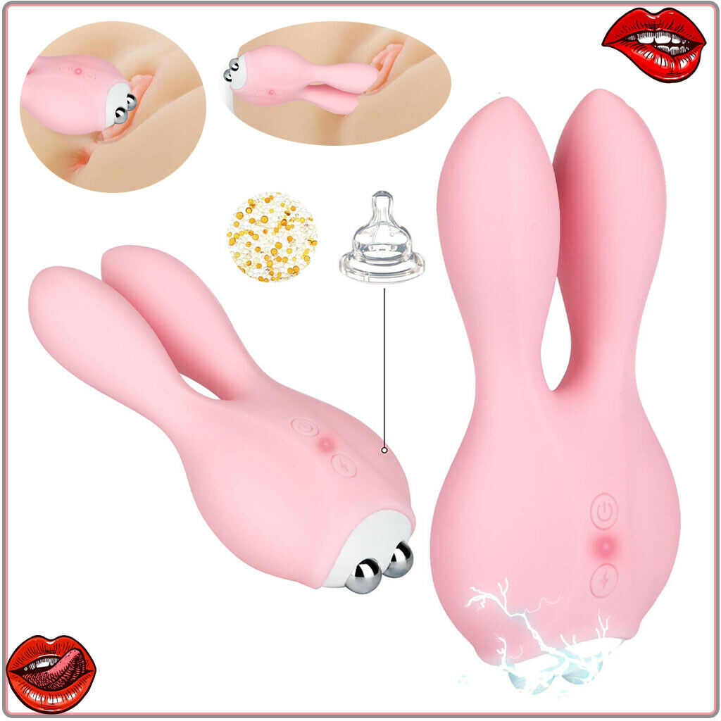 10 Frequency Waterproof Silicone LED Love Egg for Women and Couple Pink3 (10)
