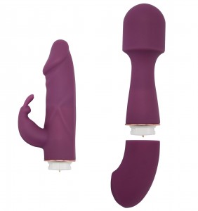 4 in 1 Thrusting Dildos for Woman’s G-spot Wand Massager