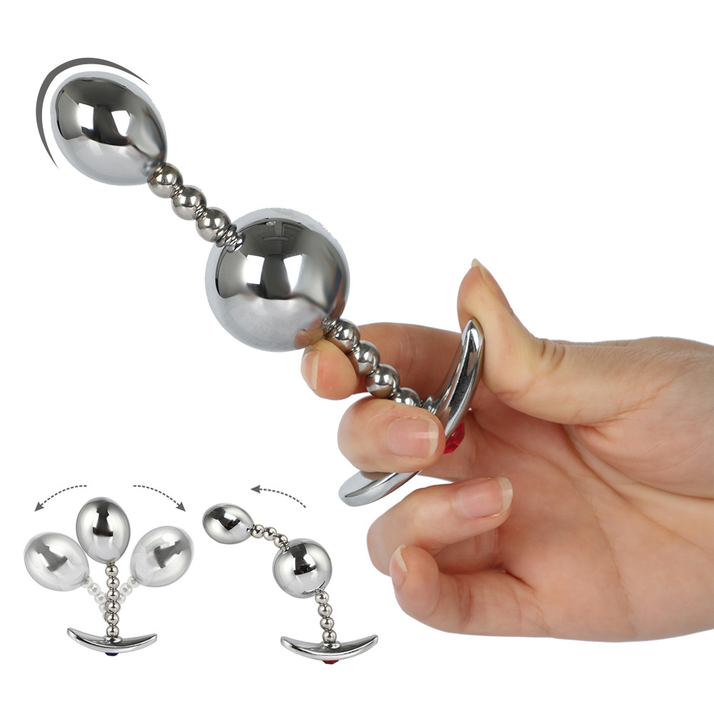 Stainless Steel Gem Butt Plug Pleasure Wand Anal Sex Toys Featured Image