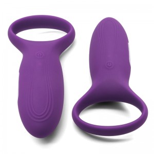 3 Motors for Clitoris & Testicles Stimulation Vibrating Cock Ring