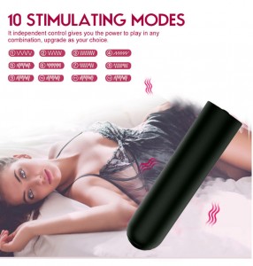 10 Speed Mini Bullet Powerful Clitoris Massage Panty Mini Vibrating Bullet