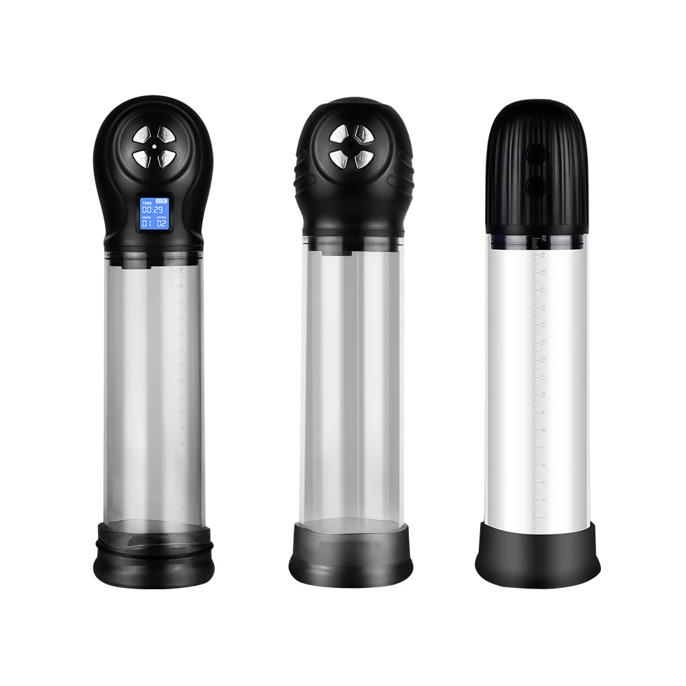Penis Pump Male Masturbators with 6 Suction Intensities and Suction Modes (1)