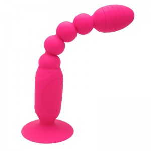 Remote Control Vibrating Silicone Anal Beads
