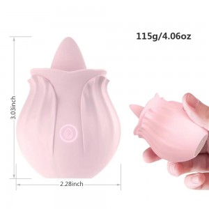 Rose Toy Sex Tongue for Licking and Sucking for Women Pleasure