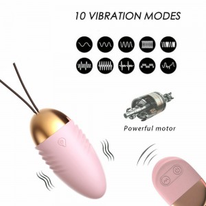Wireless Remote Control Vibrating Bullet Egg Vibrator