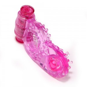 Time Delay Extender Sleeve Vibrating Cock Penis Ring For Male