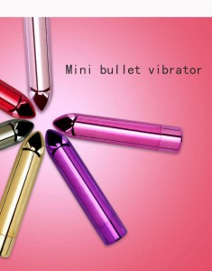 Fashionable 10 kinds vibration mode mini battery bullet vibrator