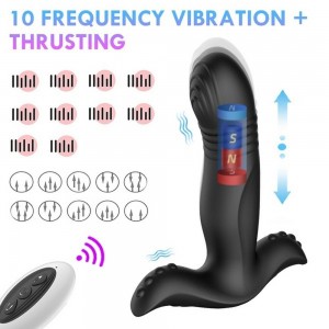 10 Vibration Modes Secretme Butt Stimulator Plug for Male and Women