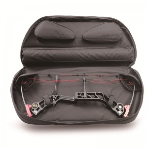 Classic Camouflage Compound Bow Case With Backpack Carrying Straps