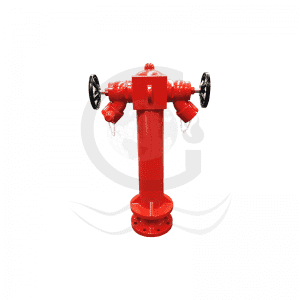 IOS Certificate China wet type 4″ fire Hydrant with landing Valve 2-1/2″NPT BSP336