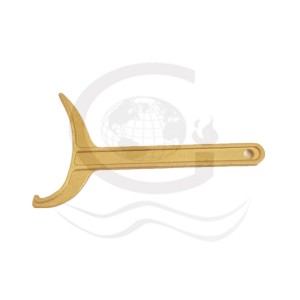 Brass French Fire Spanner Wrench