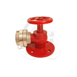 Marine right angle valve