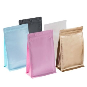 Custom Coffee Tea Packaging Bags With Valve and zipper