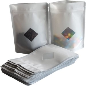 Black/ Transparent  eco friendly nylon/plastic vacuum  packaging bags for coffee/cookies/tea/snacks