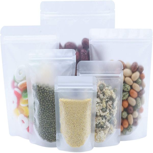 High quality Ziplock with Pouch Plastic Packaging bag for coffee/rice/tea Featured Image