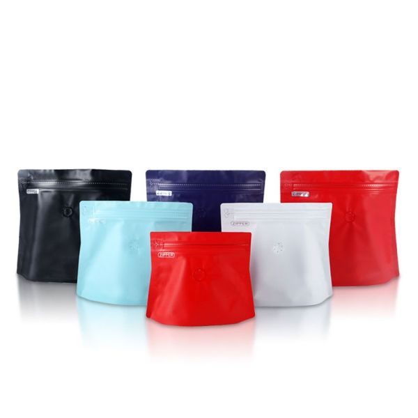 Original Factory Toilet Paper Plastic Packaging Bags - Custom Coffee Tea Packaging Bags With Valve and zipper – Chengxin