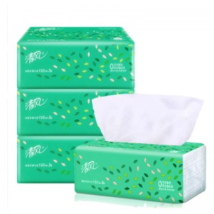 Factory wholesale custom logo disposable paper towel storage packaging bag