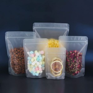 Wholesale foil/plastic clear packaging bag for tea/food/bread/flour/coffee
