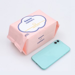 High Quality Sanitary Napkin Pouch - Disposable tearable packaging bag plastic bag cotton soft sanitary napkin packaging bag customized – Chengxin