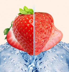2021 Ny batch uten svovel Tørket frukt Frysetørket jordbær Frysetørkede jordbær hele