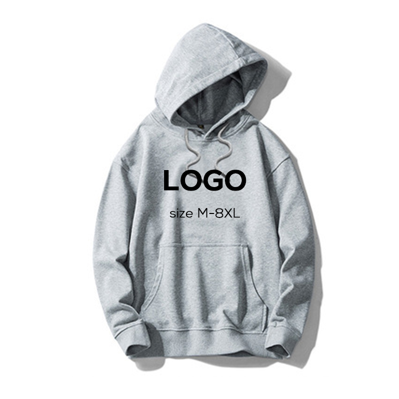 Wholesale 100% cotton heavyweight hoodies with digital printing logo men embroidery logo sweatshirt hoodie custom Featured Image
