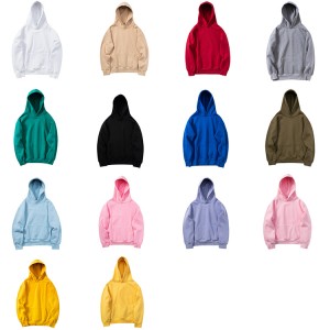 Custom Cotton High Quality Drop Shoulder Fleece Heavyweight Kanye West Oversized Men Hoodies With No Strings