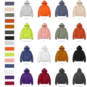 oem Custom Hoodies Blank Hooded Plus Size Men’s Pullover Full Zip Up Wholesale Printed Oversize Heavy Sweatshirts Men’s Hoodies