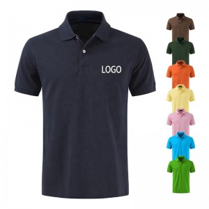 High Quality Custom Logo Work Corporate Uniform Blank Plain Embroidered Cotton Polyester Sports Mens Business Golf Polo Shirt