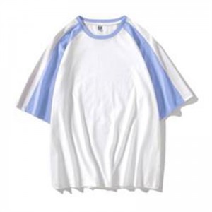 Hot sale round neck 100% cotton customised womens tshirt unisex raglan custom printing logo t-shirt