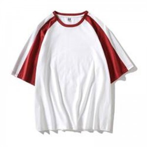 Hot sale round neck 100% cotton customised womens tshirt unisex raglan custom printing logo t-shirt