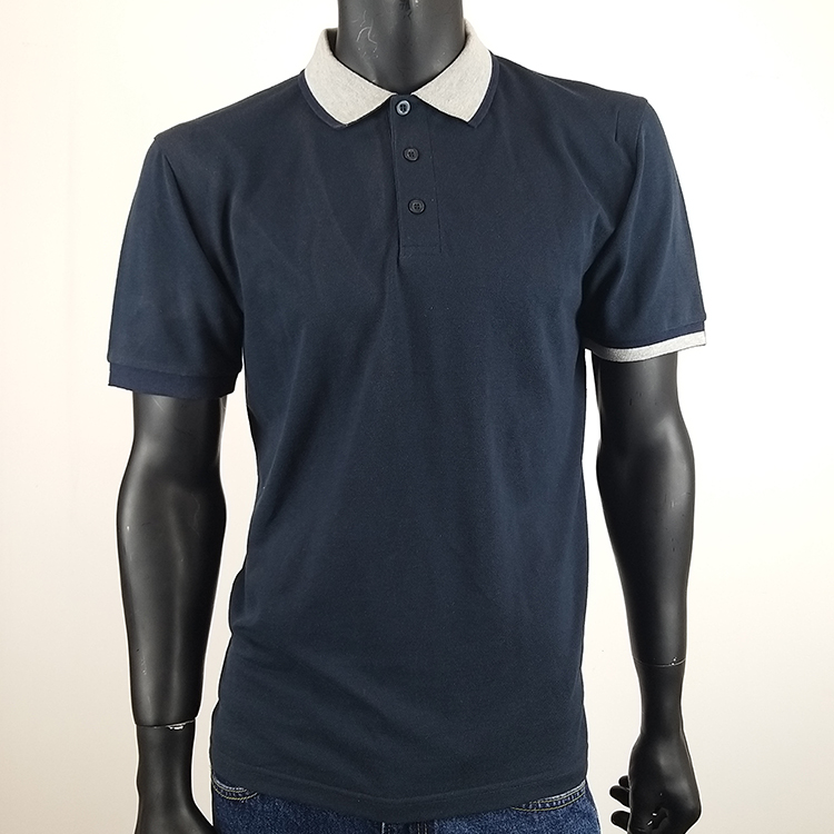 OEM Customized Embroidered Printing Company Uniform Corporate Work Logo Brand Design Mens Golf Polo Shirt