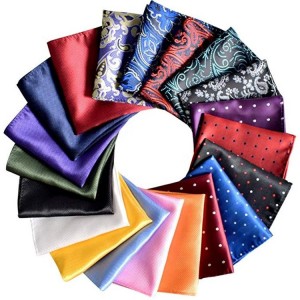 Wholesale New Fashion Mens Fancy Design Handkerchief Pocket Square Holder Hanky For Men
