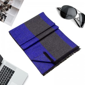 Wholesale Factory Price Fast Shipping Winter Warm Polyester Viscose Other Scarf For Men