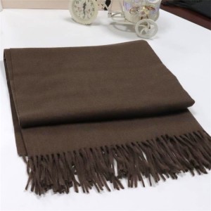 Newly Wholesale Fashion Hot Lady Solid Color Winter Warm Wool Other Scarf Shawl For Women