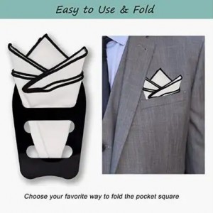 Wholesale Cheap Pocket Square Holder Handkerchief holder high quality Factory