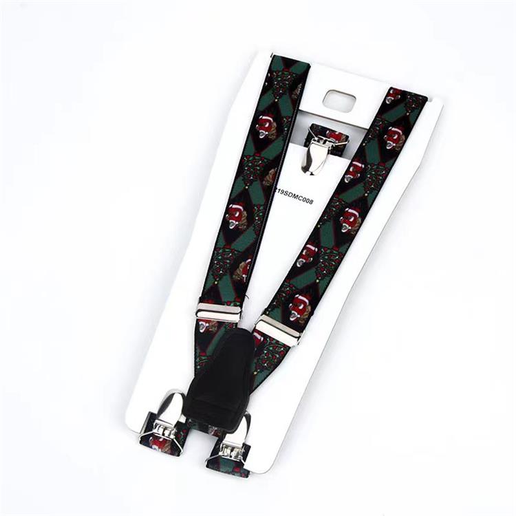printed suspenders