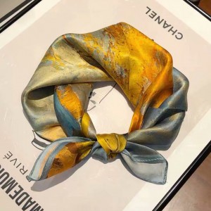 The Custom Designer 100 Silk Scarves Printed Silk Scarfs For Women Stylish Wholesale