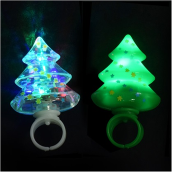 Hot sale products Christmas tree LED light up ring for party