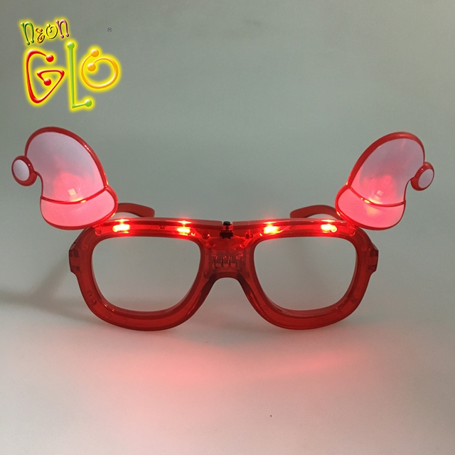 Wholesale China Light Up Glasses Suppliers Factories - Alibaba Hot Sale Christmas Light Up Led Glasses  – Wonderful