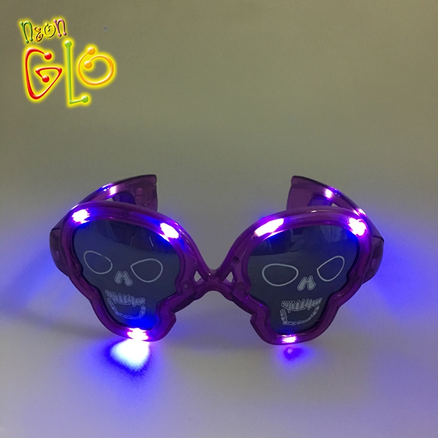 Wholesale China El Wire Glasses Quotes Manufacturer - Alibaba China Glowing Halloween Led Sunglasses Party Stuff  – Wonderful