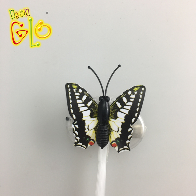 LED Fiber Optic Hair Clip with Butterfly