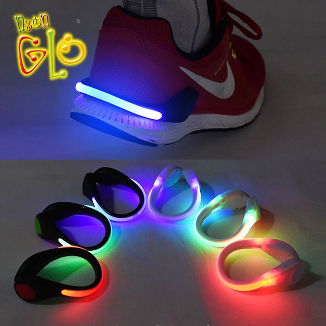 Outdoor Night Lighting LED Flashing Shoe Light LED Running Shoe Clip
